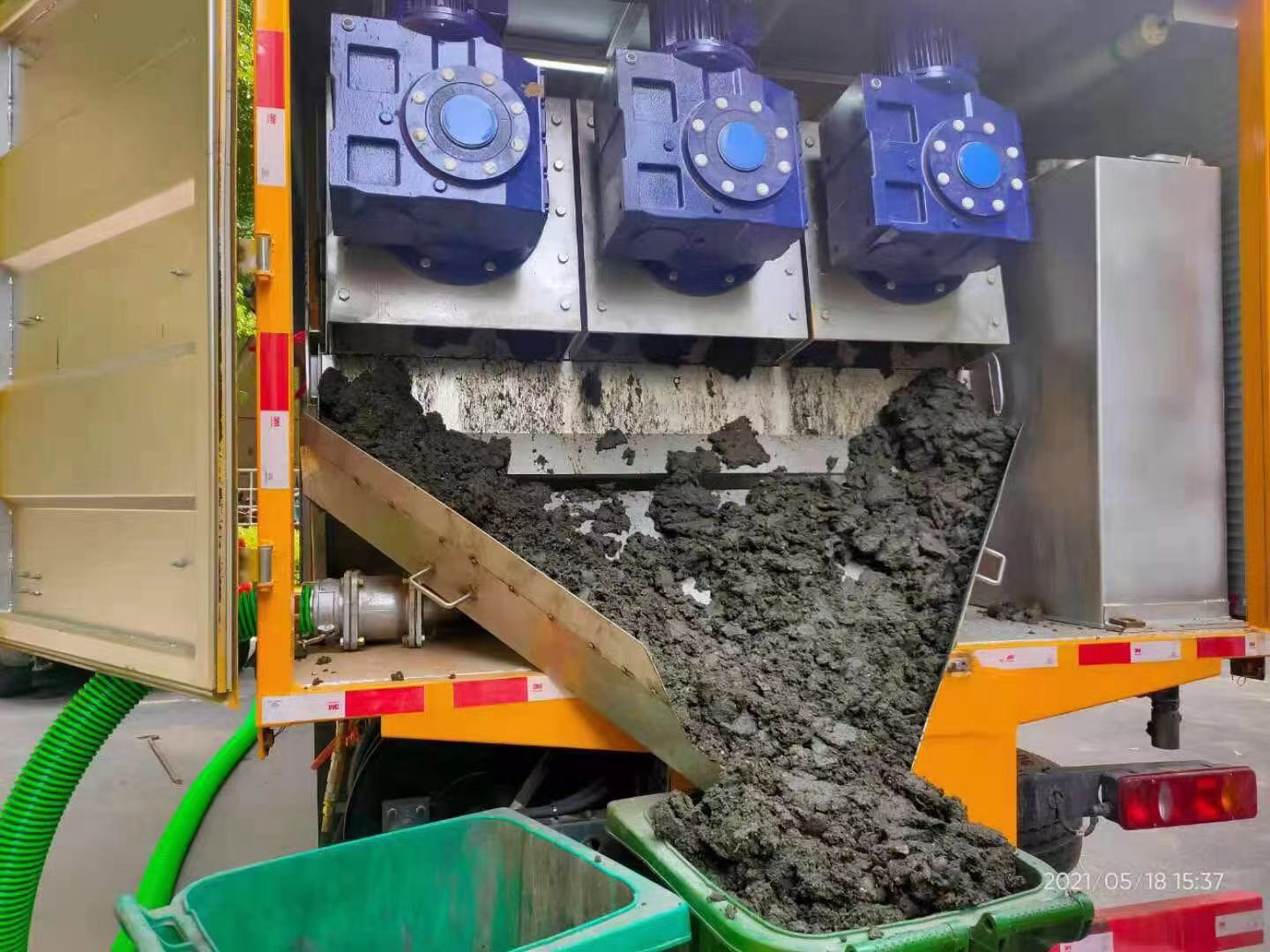 盐池化粪池清掏城市维护站-泥浆净化干湿分离处理